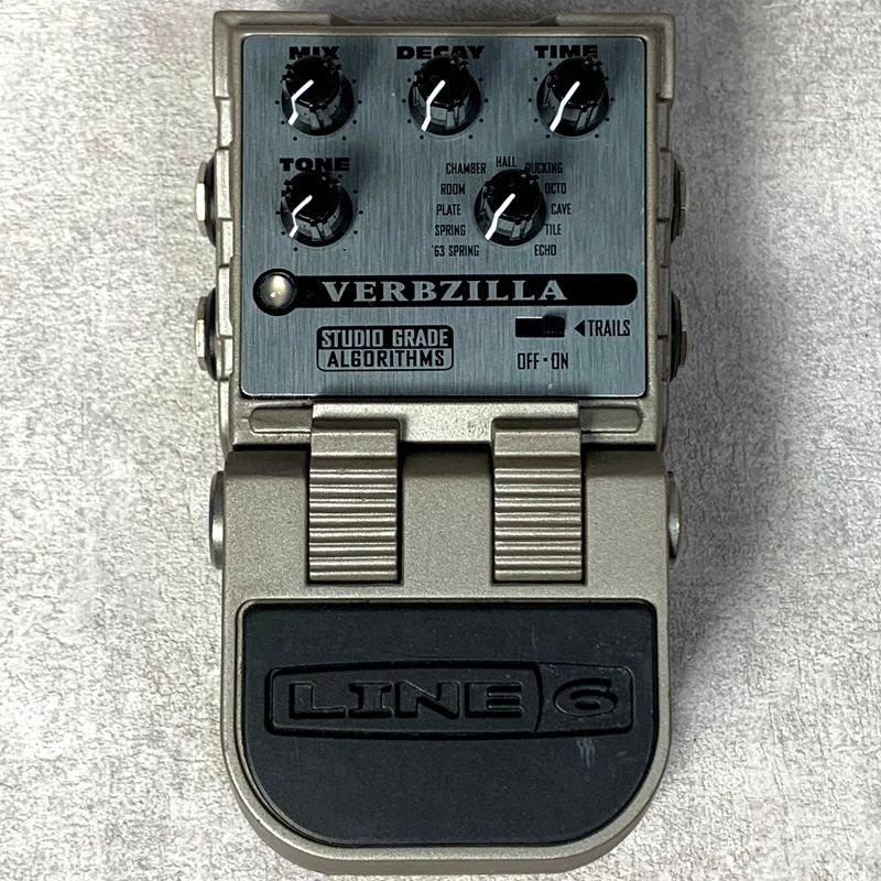 加古川店 楽器 LINE 6 | ラインシックス エフェクター VERBZILLA リバーブ リバーブ グレー 472