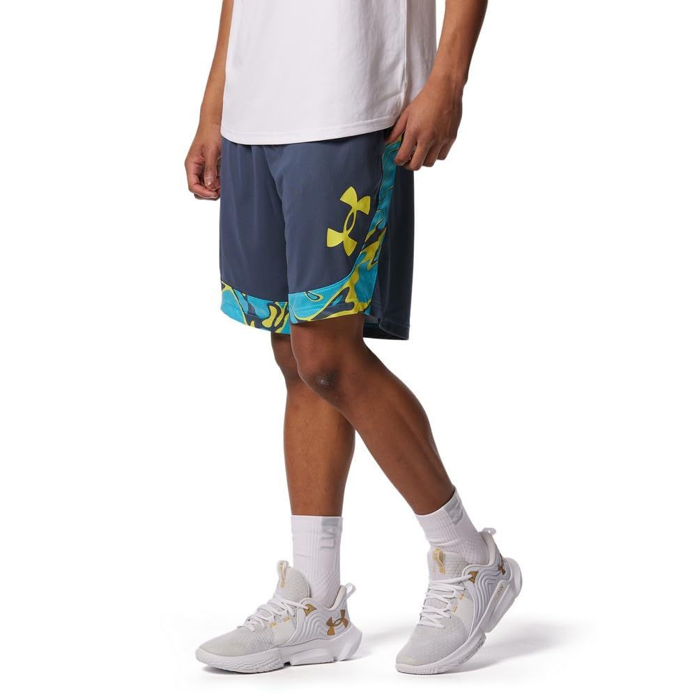 [アンダーアーマー] UA BASELINE PRINTED SHORTSDownpour Gray MD [Downpour Gray / /] [M]