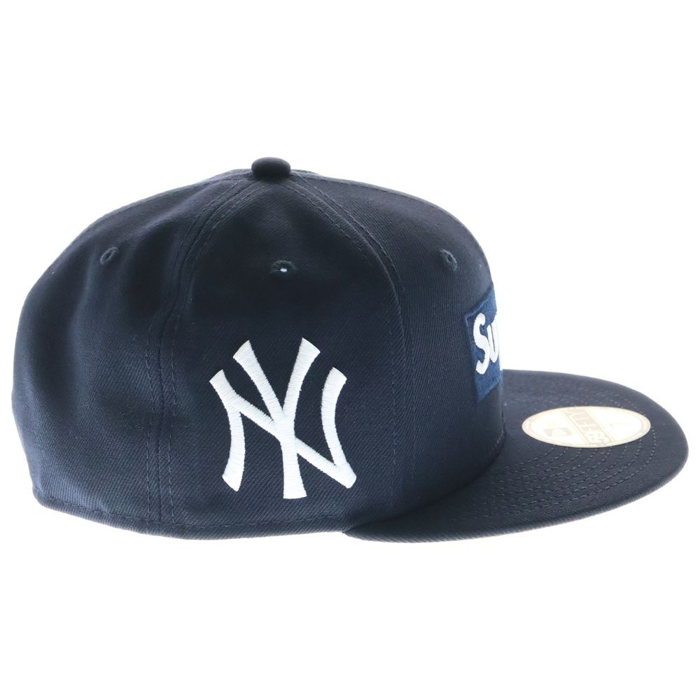 Supreme 59FIFTY ネイビーキャップ Supreme×New Era ICE S LOGO CAPキャップ ネイビー サイズ 7 1/4
