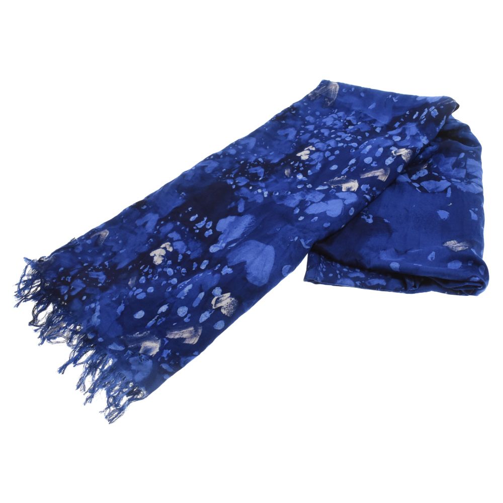 Porter Classic (ポータークラシック) HEART STOLE ハートストール フリンジ ブルー