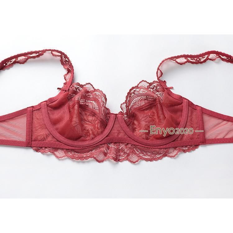 レディース下着 超薄型ブラショーツセット インナー ベビードール シースルー 下着セット 5色 誘惑ランジェリー