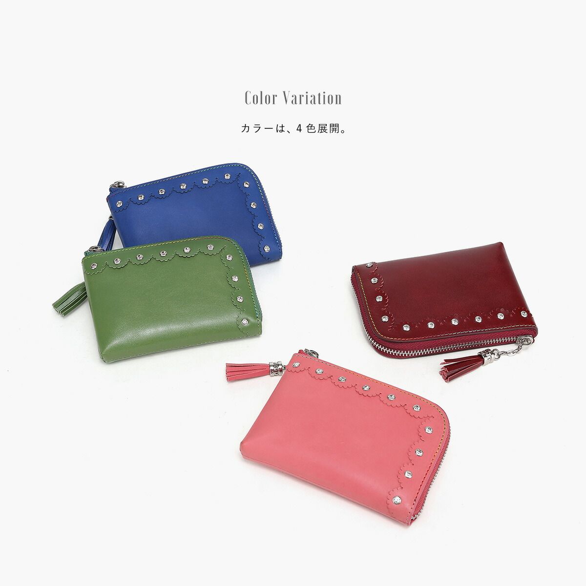 財布 二つ折り レディース メンズ 本革 牛ヌメ革製 選べる4色 迷彩柄