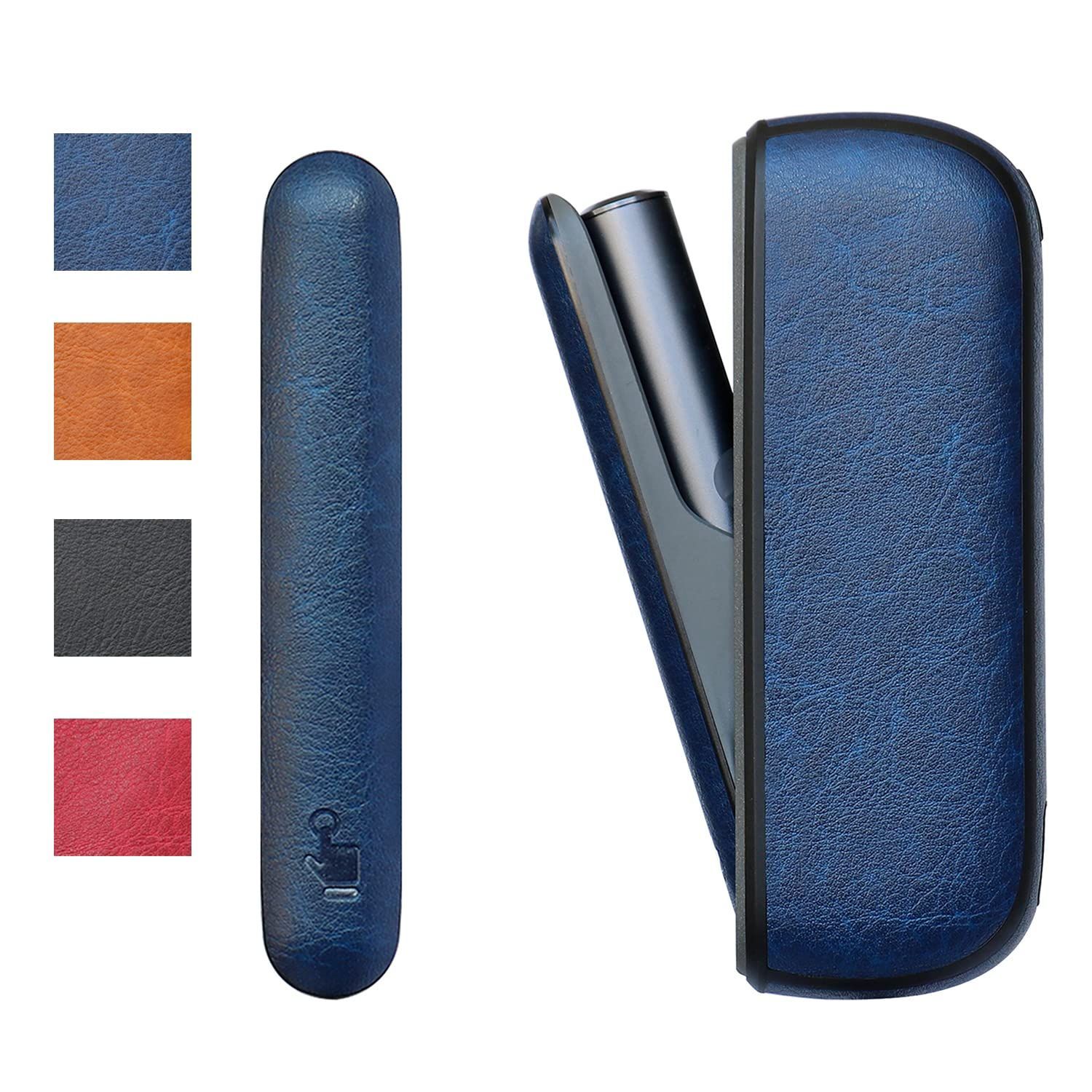 【人気商品】TPU+PUケース キット ）対応アイコスイルマ ケース ILUMA対応 IQOS (ブルー) ケース（ ILUMA アイコス 対応 Xioudo