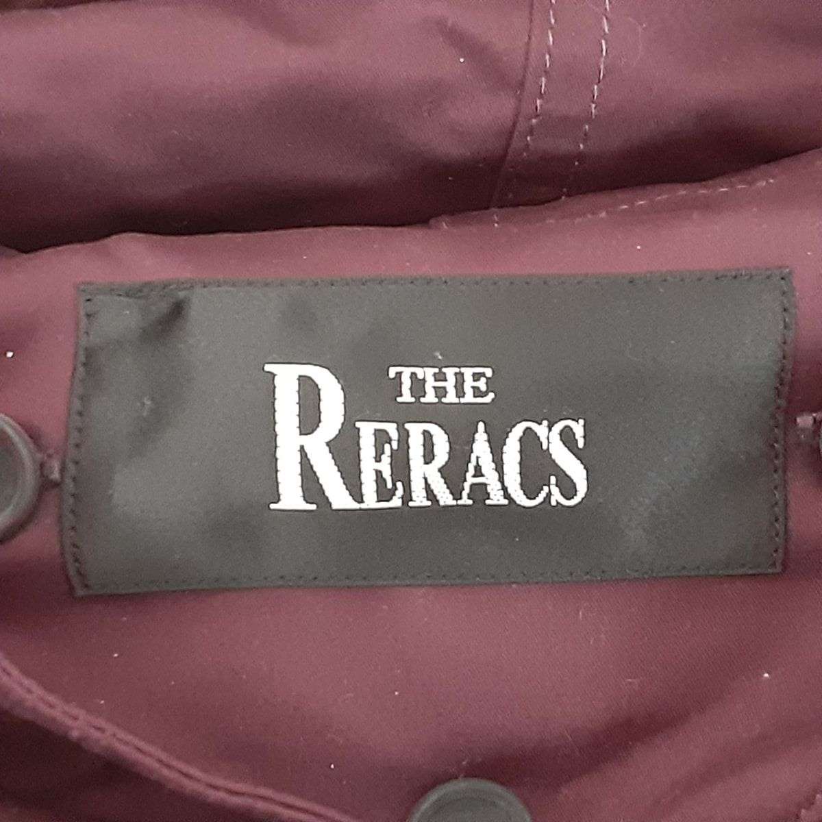 THE RERACS(リラクス) ブルゾン サイズ38 M レディース美品  - ボルドー 長袖/マウンテンパーカー/秋/冬