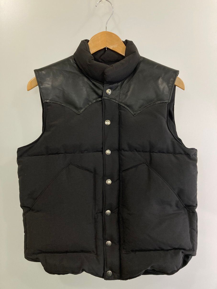 品 SUGAR CANE シュガーケーン DOWN VEST BLACK SC12340 ダウンベスト メンズ アウター アウトドア レザーヨーク 145-251024-em-27-min