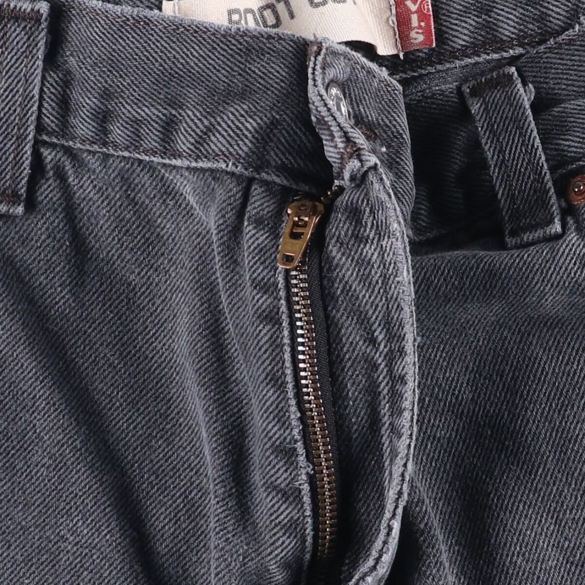 古着 リーバイス Levi s 517 BOOT CUT ブラックデニム ブーツカットデニムパンツ メンズw35相当 eaa591299 KIN-KAAI_COM