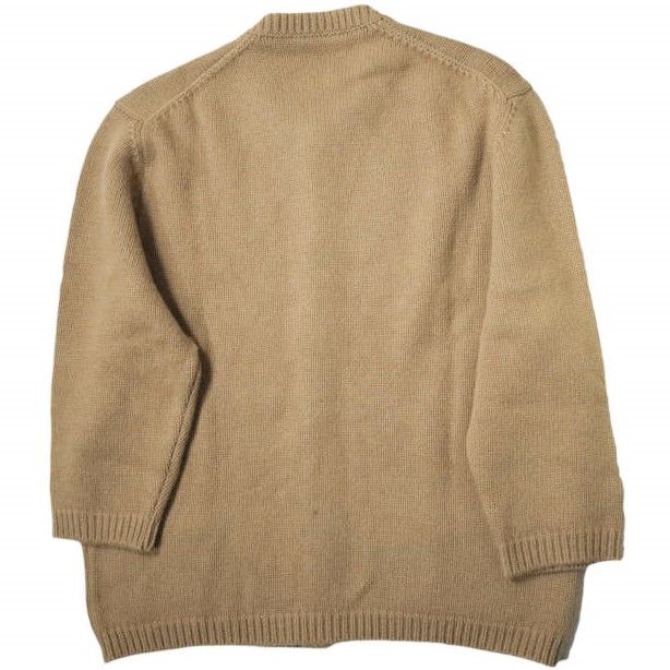 Cristaseya クリスタセヤ イタリア製 BABY CAMEL HAIR CREW NECK LONG ...