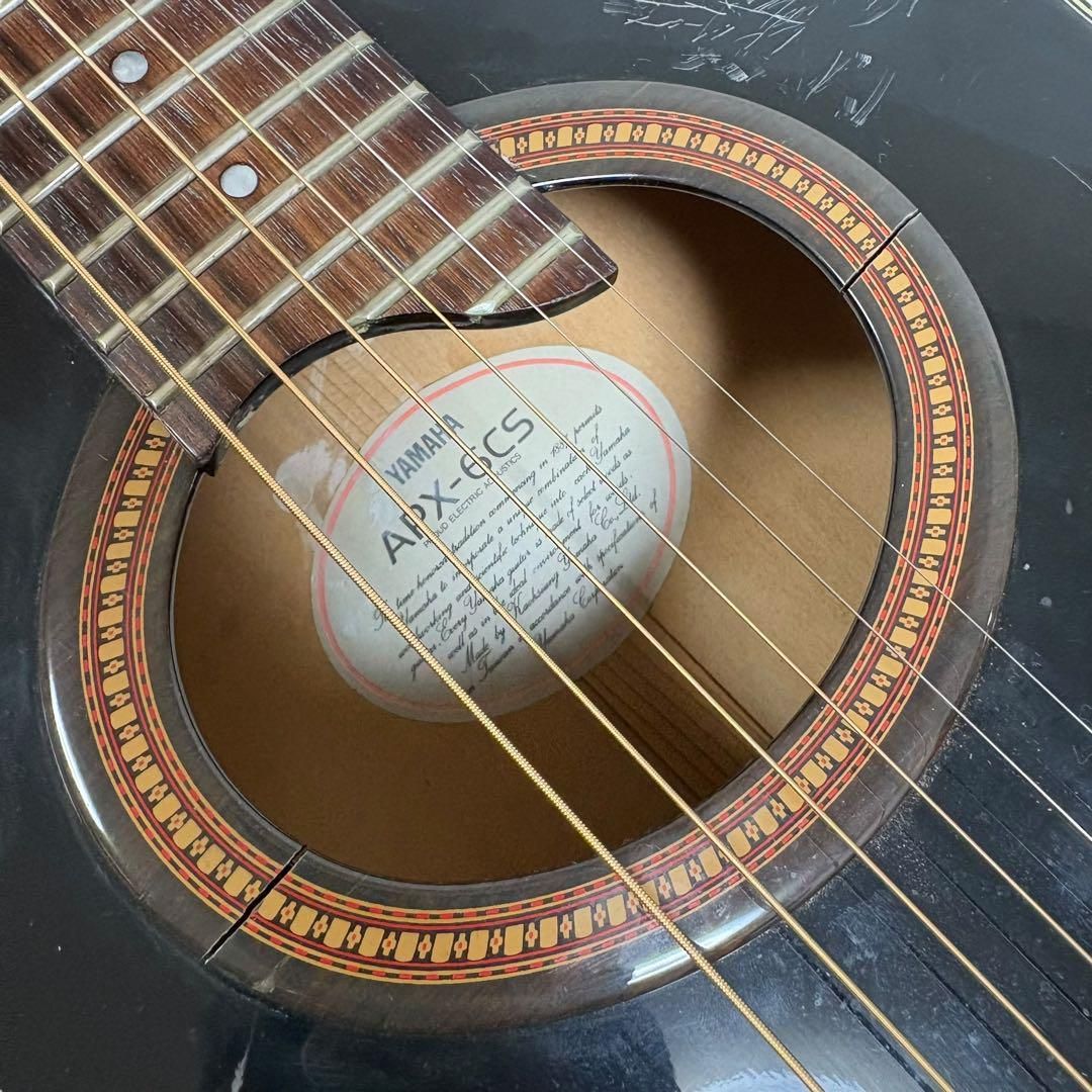 動作品】◇YAMAHA APX-6CS◇ エレアコ アコースティックギター 本体
