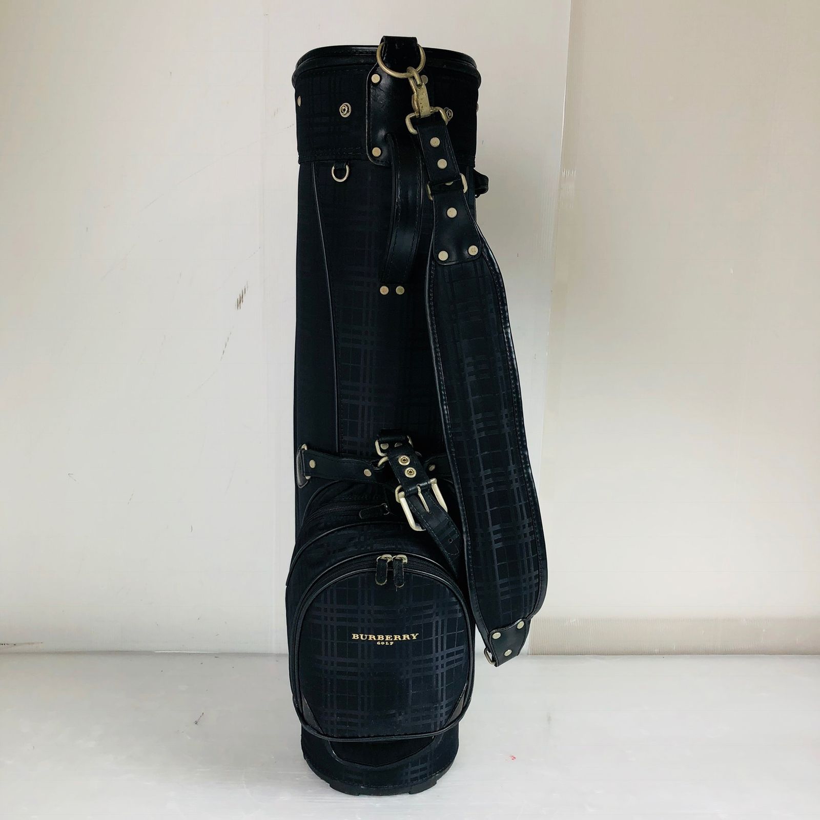 BURBERRY バーバリー チェック柄 キャディバッグ ゴルフバッグ