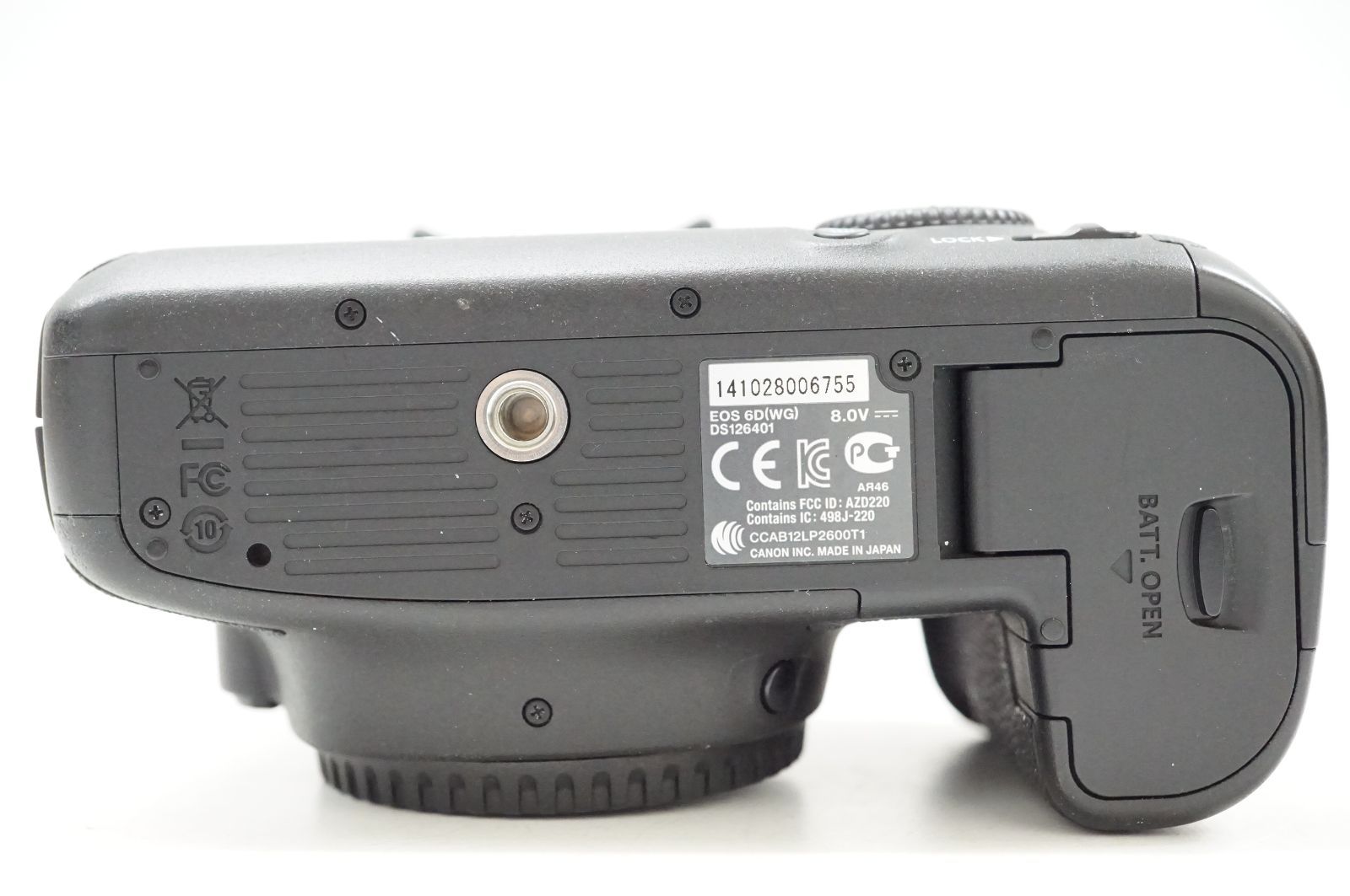 Canon EOS 40D バッテリーグリップ シャッター回数28790回 Canon EOS 40Dとバッテリーグリップ Canon EOS 40D バッテリー