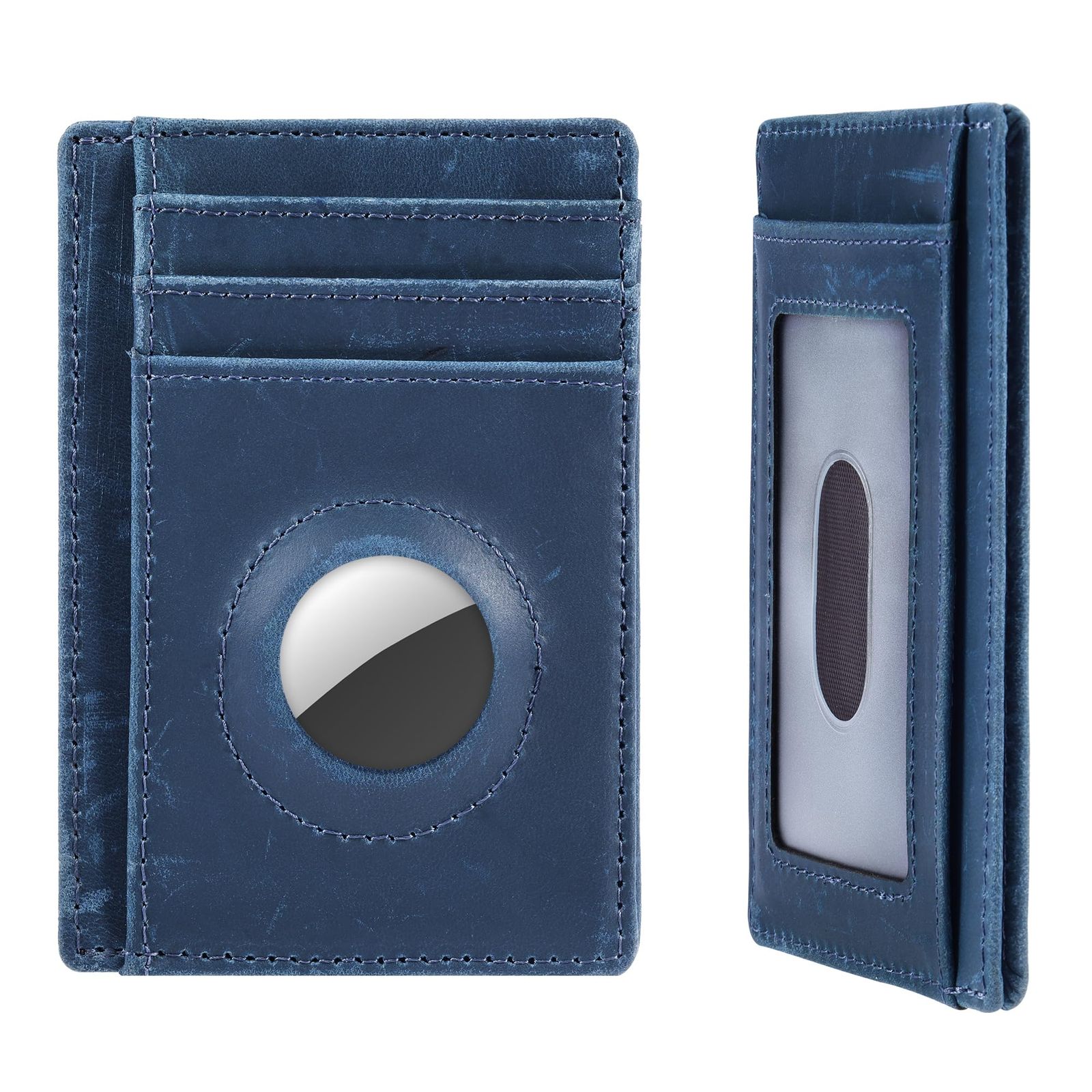 [Hawanik] Air Tag 財布 カードケース、メンズ財布 財布 メンズ [BLUE]