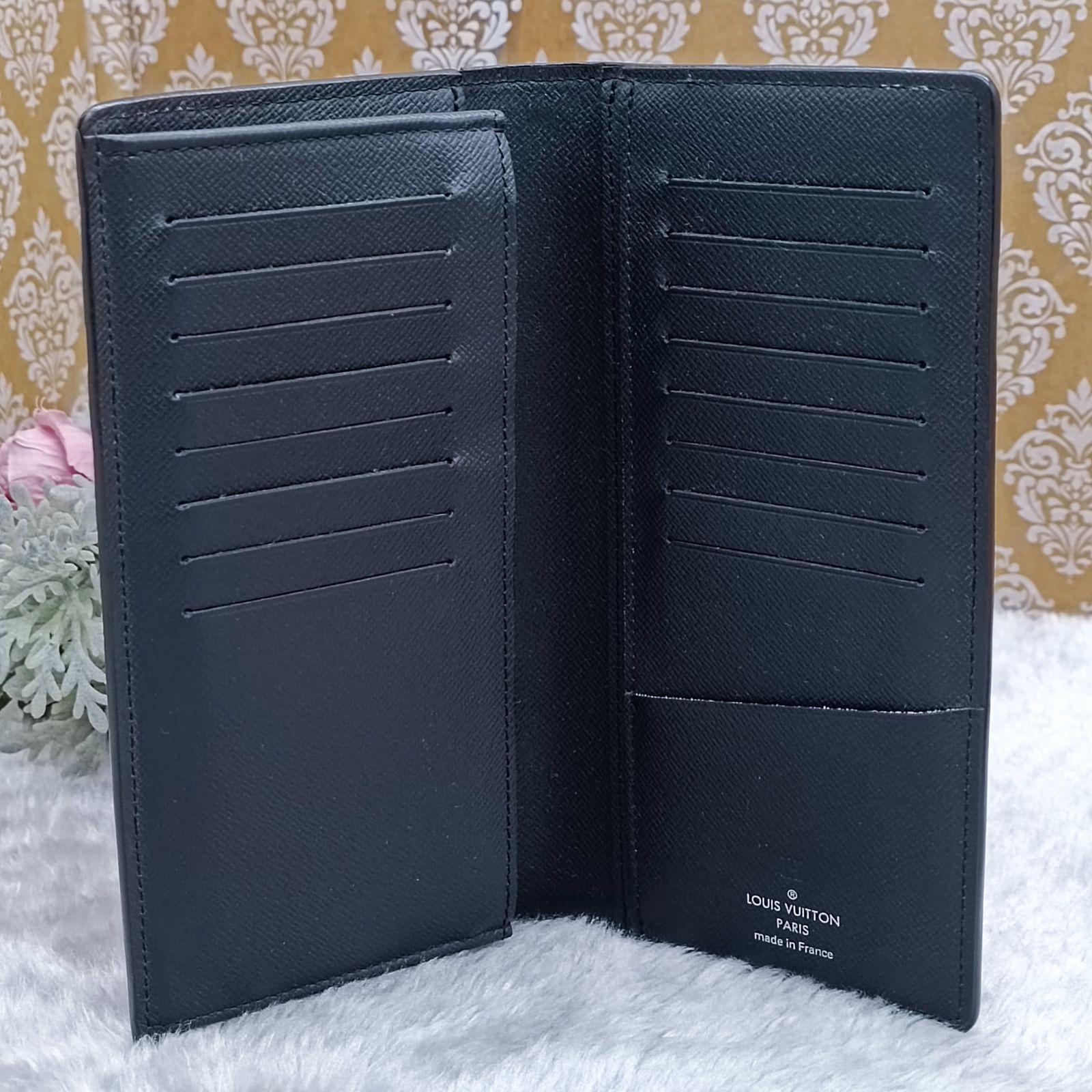 LOUISVUITTON 》 ルイヴィトン タイガ・V・レザー ポルトフォイユ