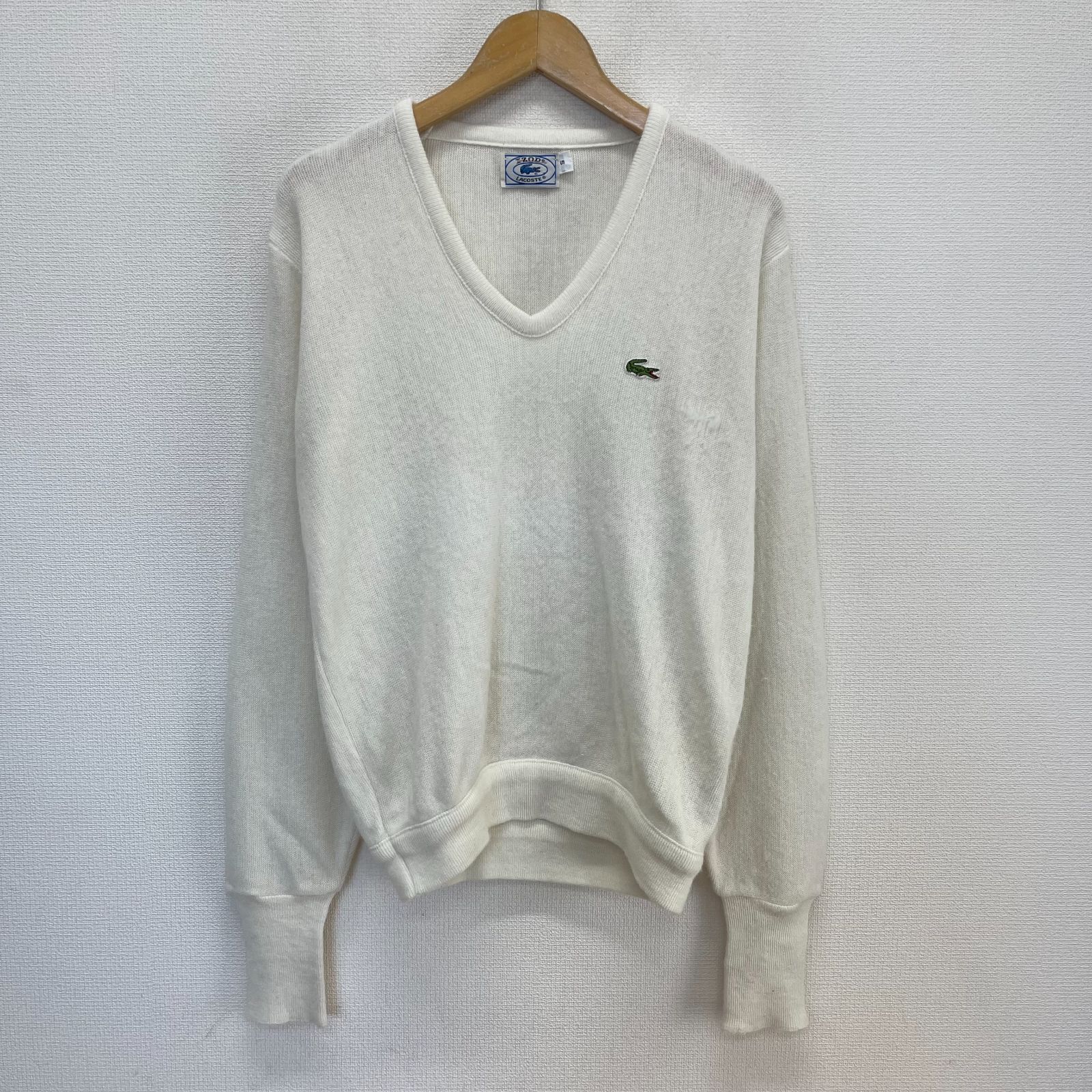 IZOD LACOSTE アイゾッド ラコステ 80s 80年代 糸巻きタグ Vネック 