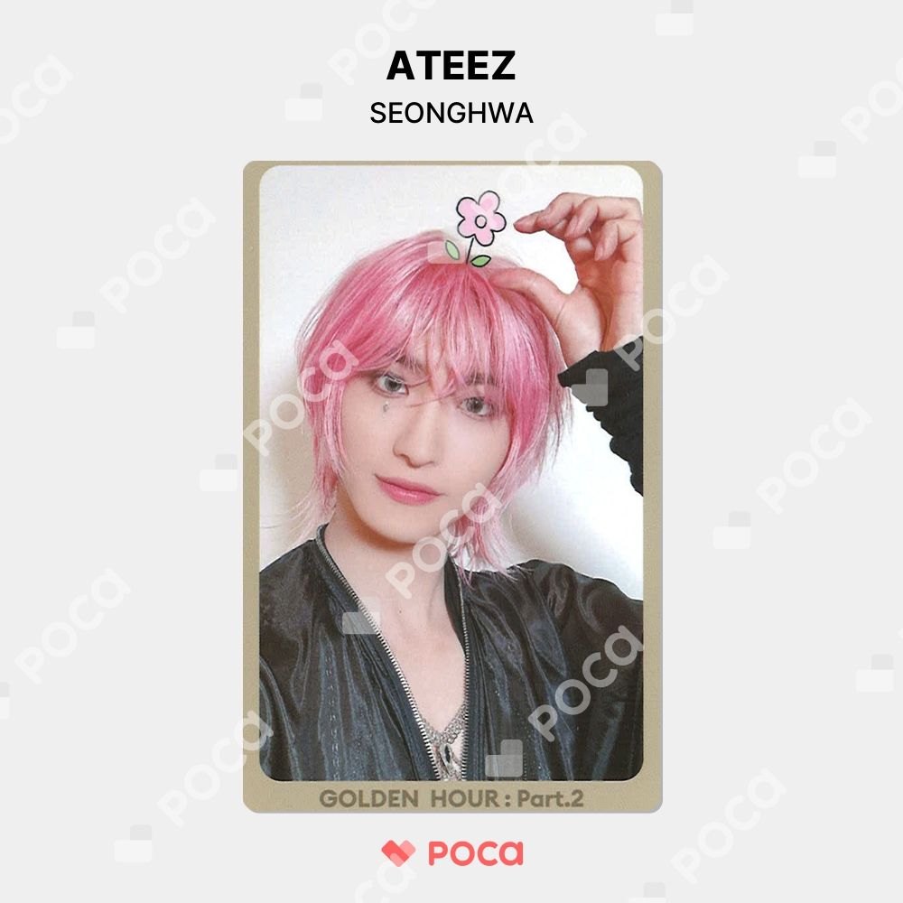 ATEEZ ソンファ ミペン ミニペンミ トレカ ウマチュン サノク ATEEZ ソンファ トレカ GOLDEN HOUR : Part.2 ショー!K-POPの