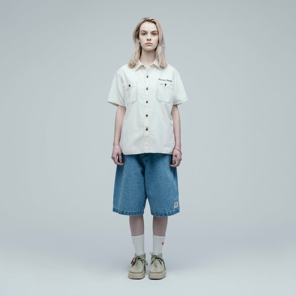 HUMAN MADE DENIM PAINTER SHORTS ショートパンツ HM29PT017 - メルカリ