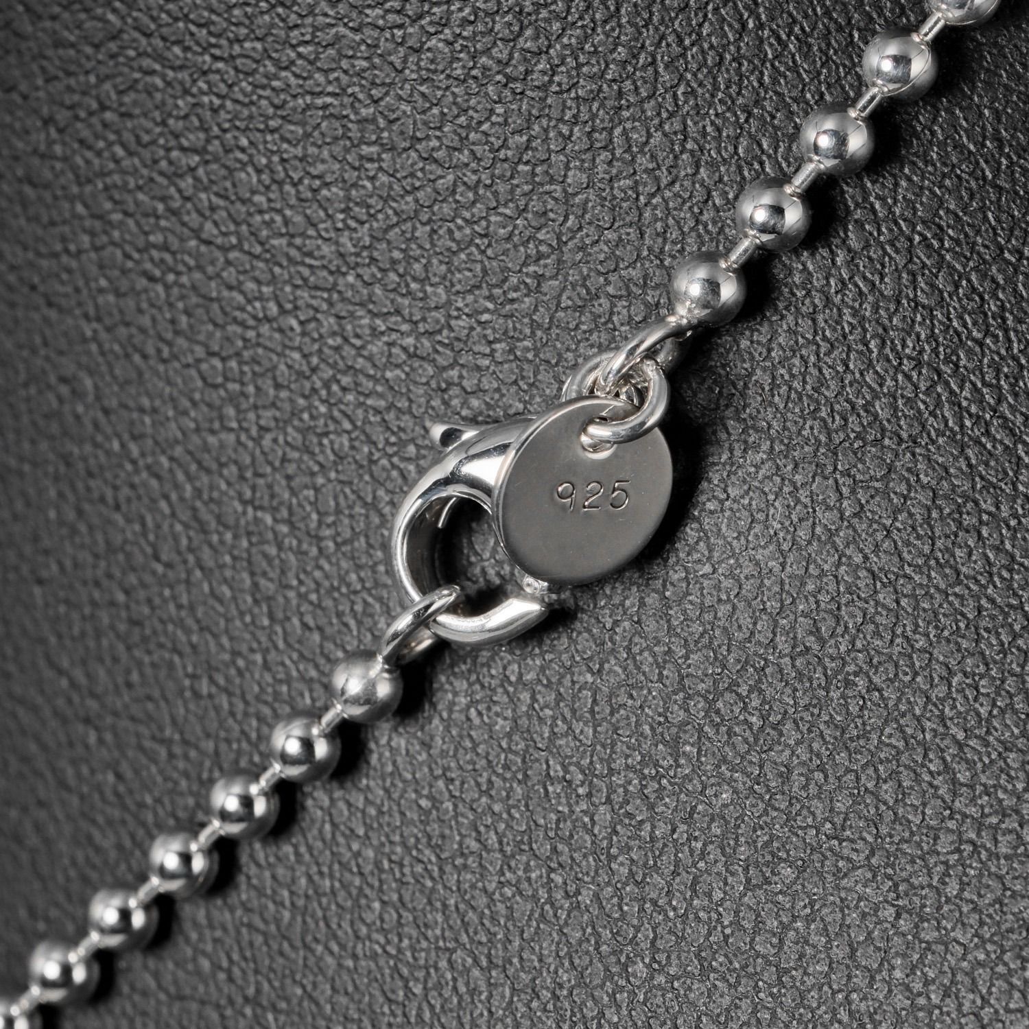 TIFFANY&Co.】ティファニー ドッグタグ コインエッジ ボールチェーン