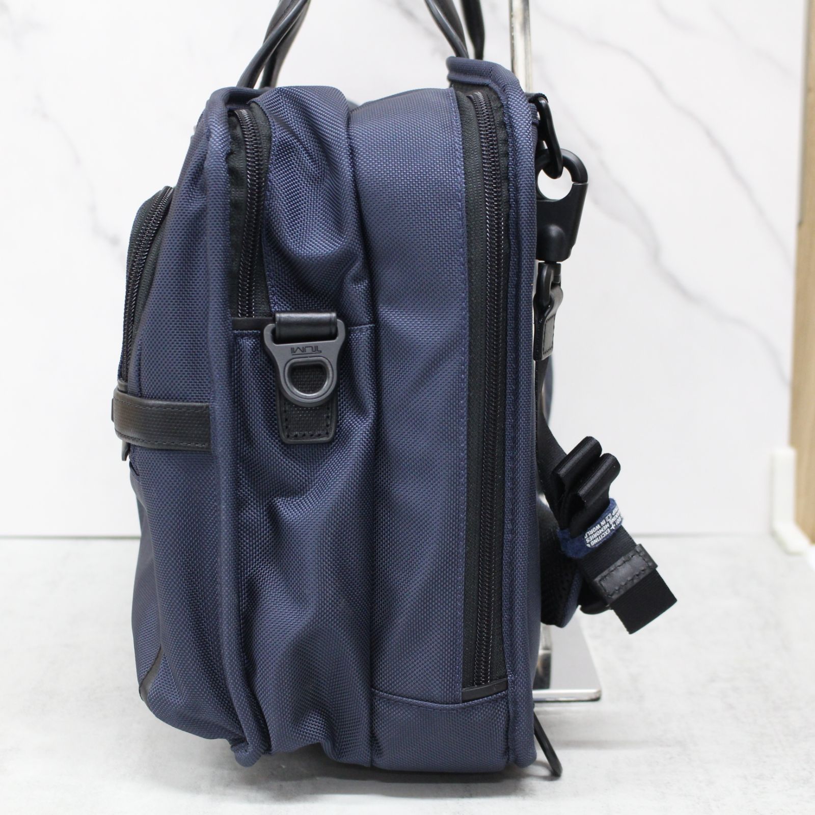 S016)【美品】TUMI SOPHNET別注 ALPHA3 3wayブリーフケース ネイビー 