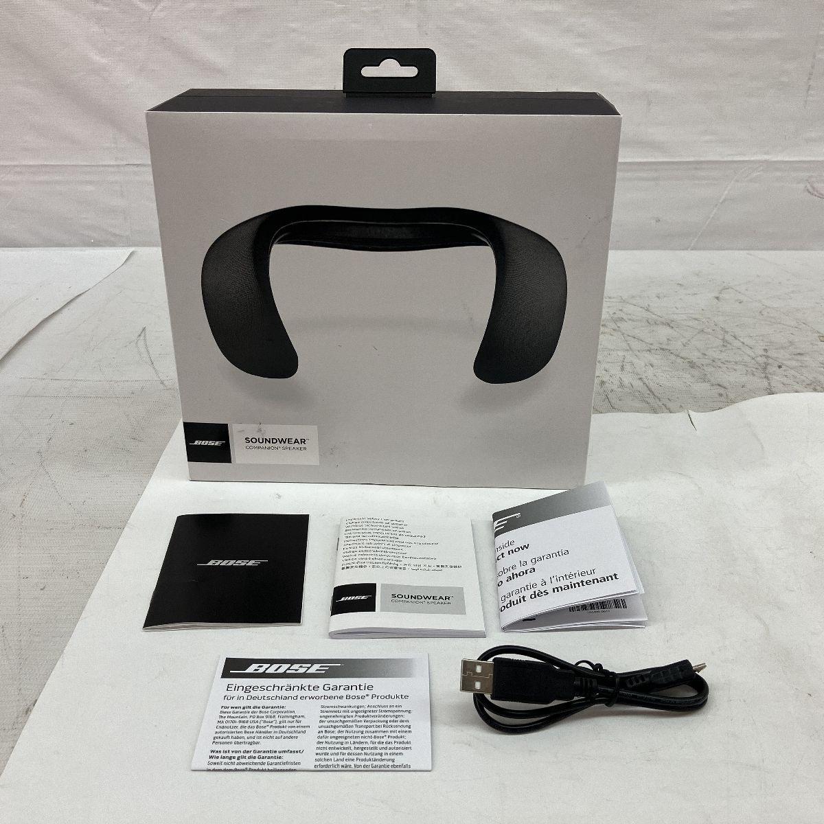 Bose ネックスピーカー ボーズ、肩のせワイヤレススピーカーで周りの音