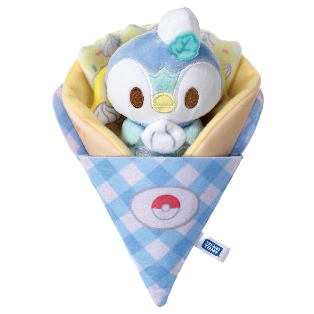 ポケットモンスター ポケモン ポケピース くるくるクレープぬいぐるみ ポッチャマ [ポッチャマ]