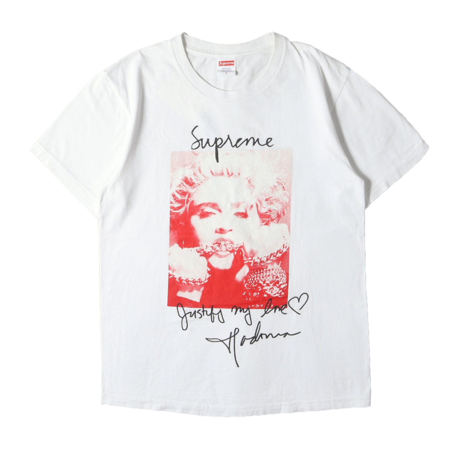 Supreme シュプリーム Tシャツ サイズ:S / マドンナ フォト クルー 