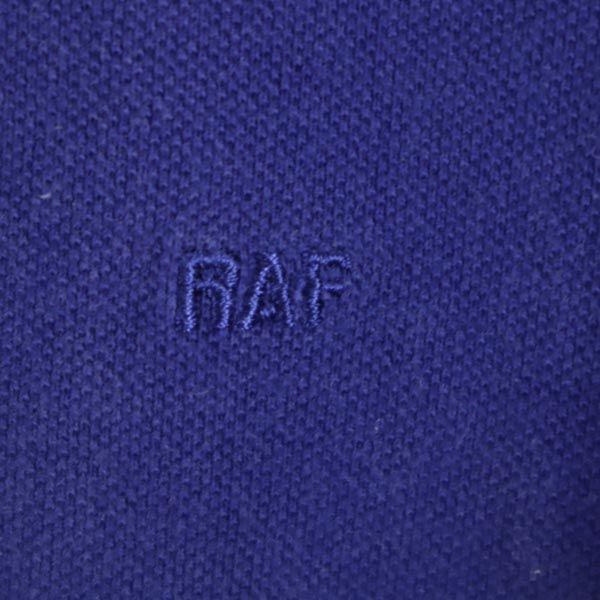 ラフシモンズ 半袖 ポロシャツ ブルー系 RAF SIMONS 鹿の子 レディース RAF SIMONS - ラフシモンズ 半袖 ポロシャツ ブルー系 RAF SIMONS