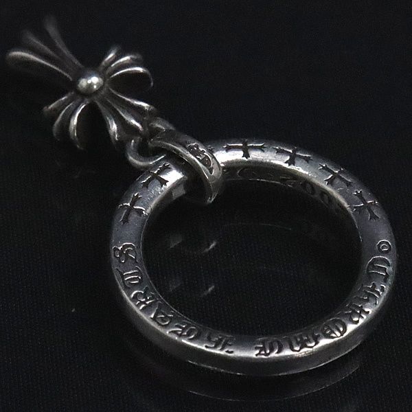 CHROME HEARTS 銀座店 クロムハーツ ベイビーファットクロス NTFL リング 指輪 メンズ シルバー SV925 約10号 99970