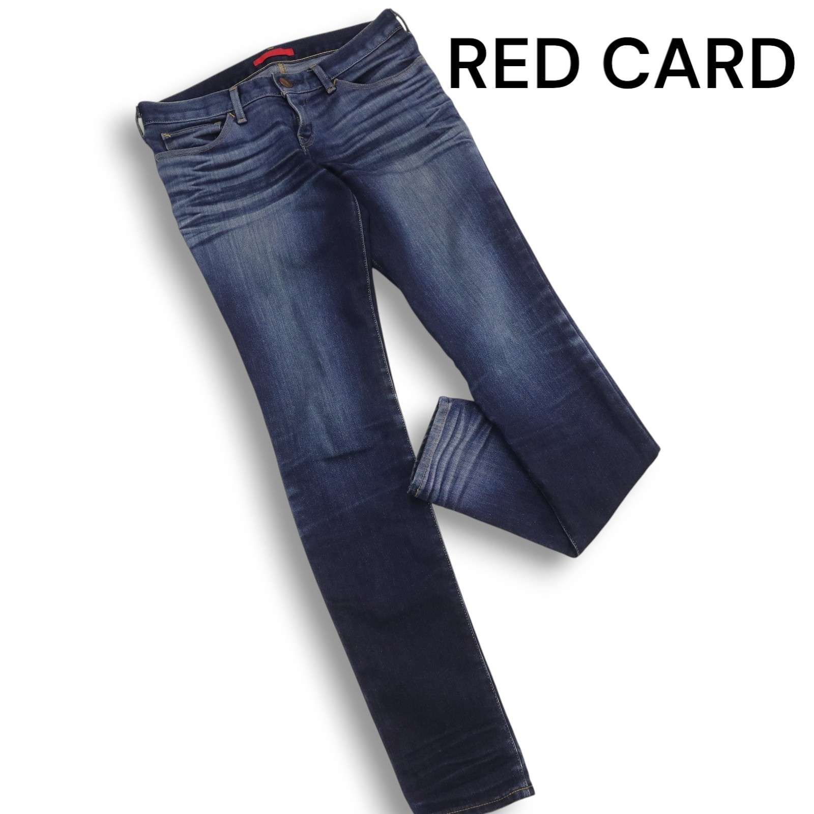 RED CARD レッドカード 通年 USED加工☆ ストレッチ デニム
