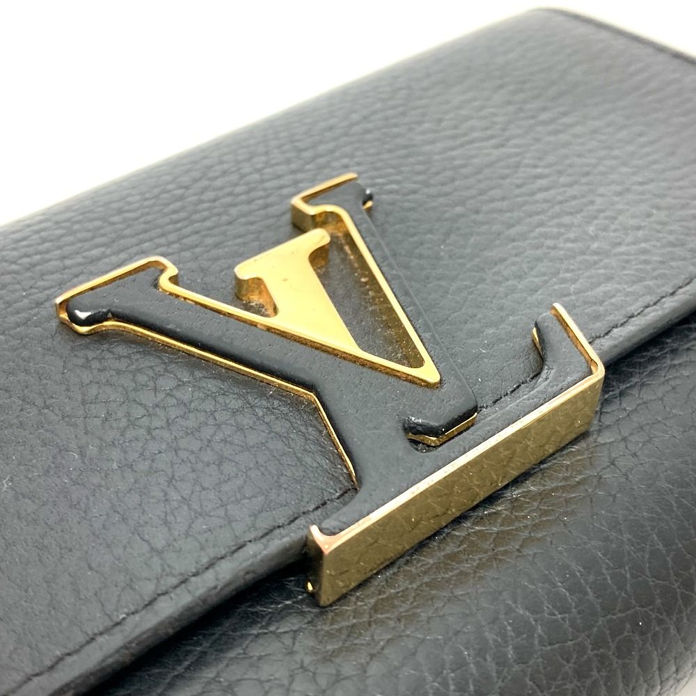 ルイヴィトン LOUIS VUITTON ポルトフォイユ カプシーヌ M61248 LVロゴ