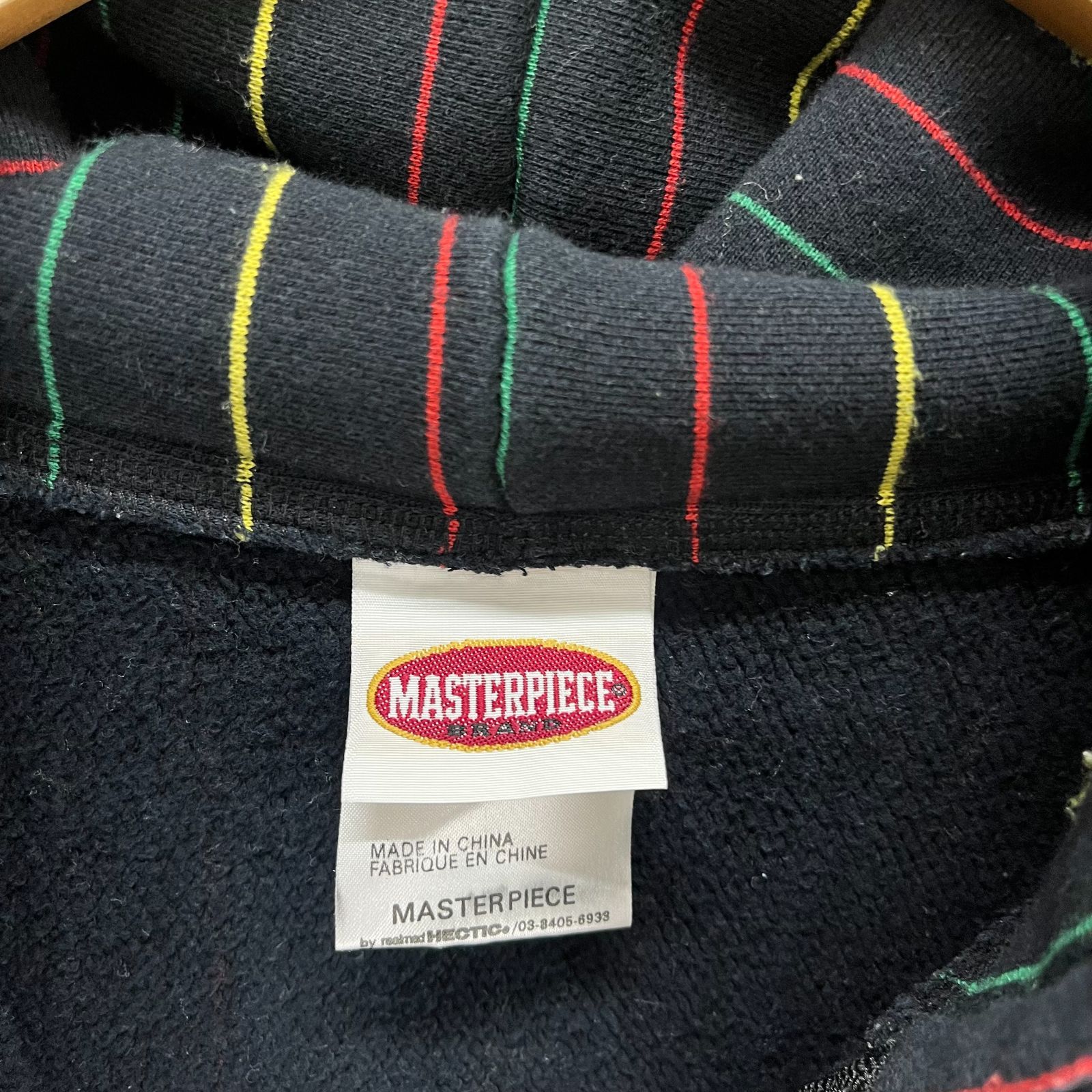 MASTERPIECE マスターピース 00sジップアップパーカーストライプXL 00s MASTERPIECE ストライプジップパーカー - メルカリ