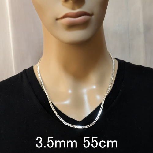 45cm～60cm ダブル 喜平 シルバー925 喜平ネックレス DC8 - メルカリ