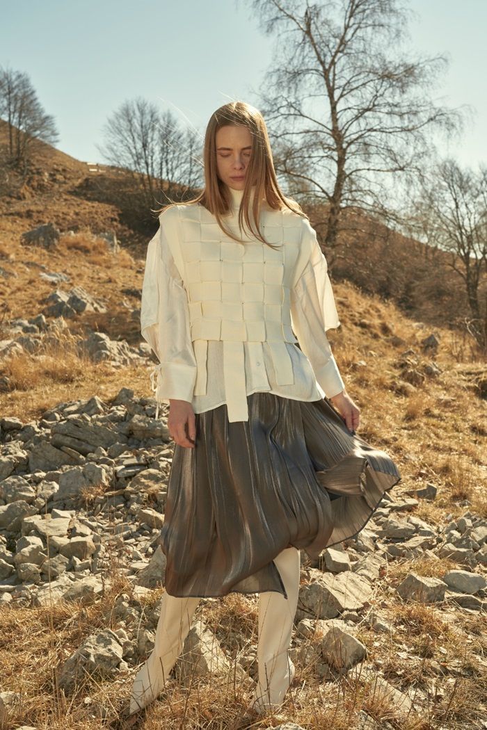 ☆ charcoal ☆ シアープリーツスカート MIND シアープリーツスカート 日本製 スカート プリーツスカート シアースカート ひざ丈スカート レディース プリーツ ひざ下 ひざ丈 膝丈 アシンメトリー 透け感 おしゃれ ブランド