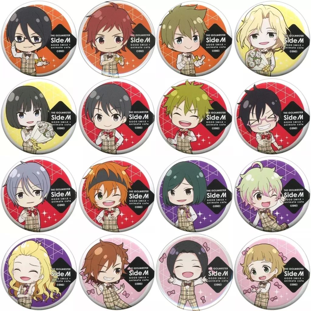 中古】バッジ・ピンズ 中原中也 スクエア缶バッジ 「くじ引き堂 文豪