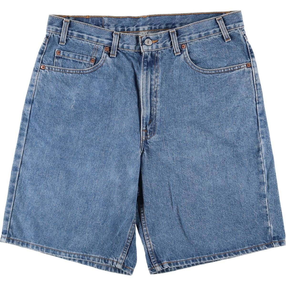 古着 リーバイス Levi s 550 RELAXED FIT デニムショーツ ハーフパンツ カナダ製 メンズw36相当|eaa417794