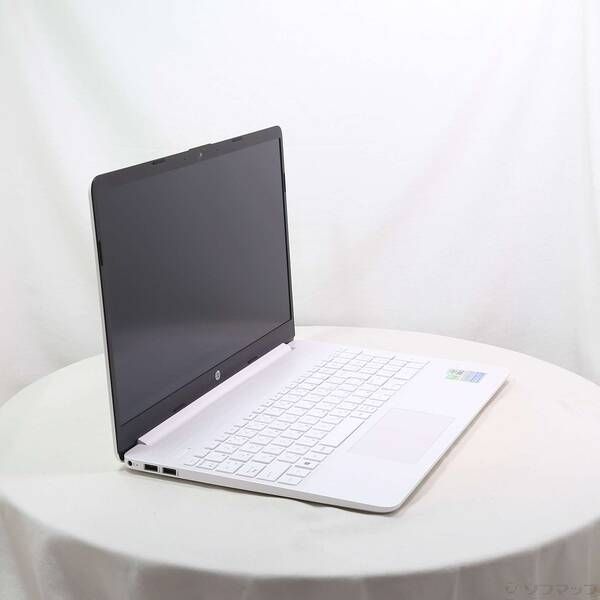 中古品〕 HP 15s-fq1066TU-OHB 2Z190PA-AAAB ピュアホワイト