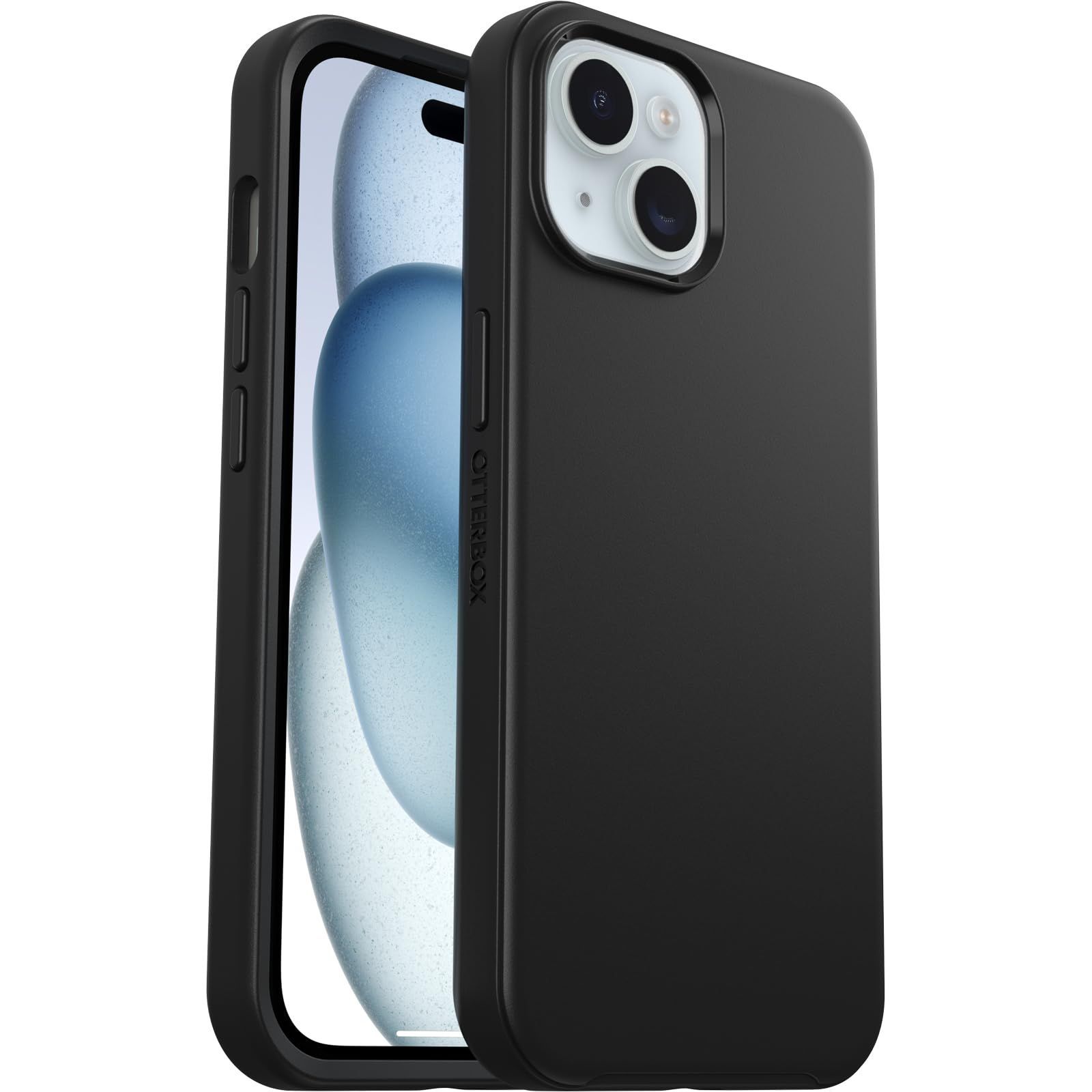 【国内正規品】OtterBox Symmetry MagSafe iPhone 15用ケース ブラック 米軍MIL規格取得〔オッターボックス〕