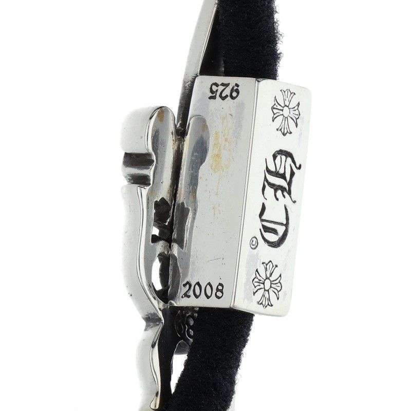 クロムハーツ HAIRBAND TNY OVL/クラシックオーバルヘアゴム シルバー