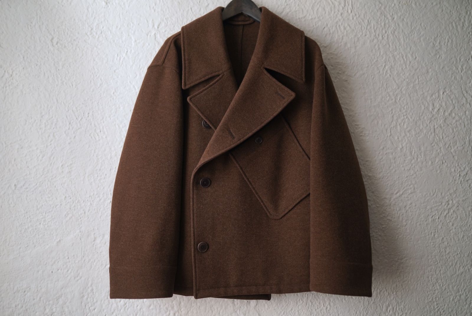 24AW DISPATCH PEACOAT メルトンウールPコート | LEMAIRE ルメール