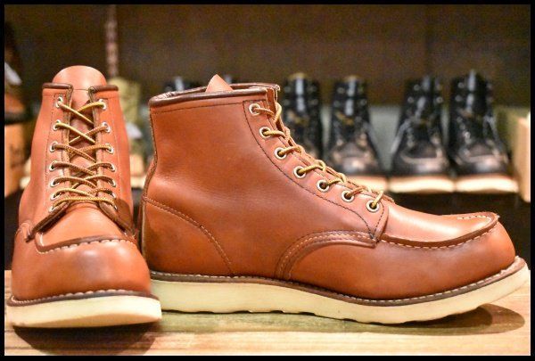 10D 良品 10年】レッドウィング 8166 アイリッシュセッター 赤茶