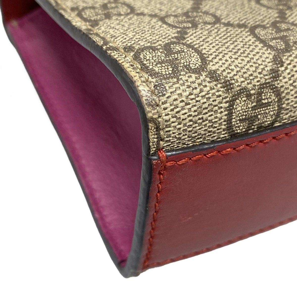 409487 ダークブラウン×レッド×マルチ