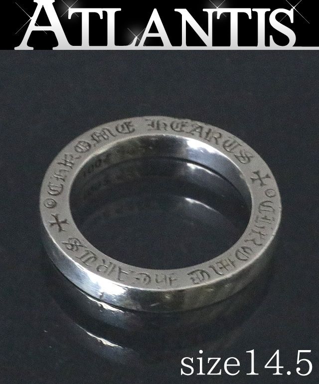 CHROME HEARTS 銀座店 クロムハーツ スペーサーリング プレーン 3mm ...