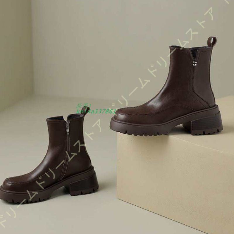 レディースショートブーツ 秋冬靴