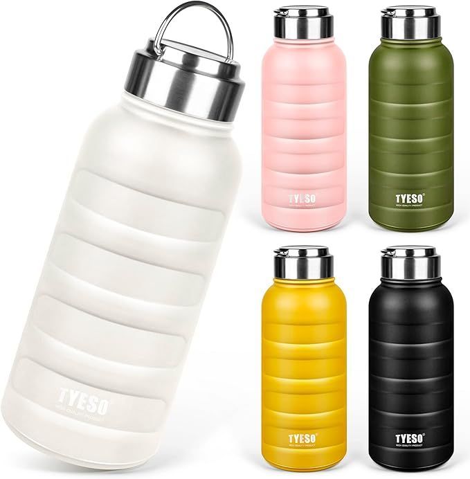 TYESO 水筒 魔法瓶 マグボトル 真空 断熱 スポーツボトル 直飲み