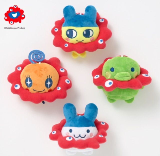 万博限定】たまっごっち×ミャクミャク コラボぬいぐるみキーホルダー全