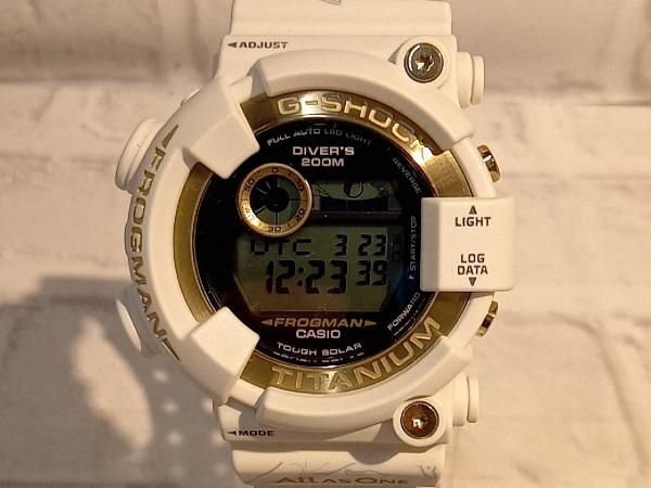 CASIO カシオ G-SHOCK ジーショック FROGMAN フロッグマン GW-8201K-7JR 腕時計 ホワイト