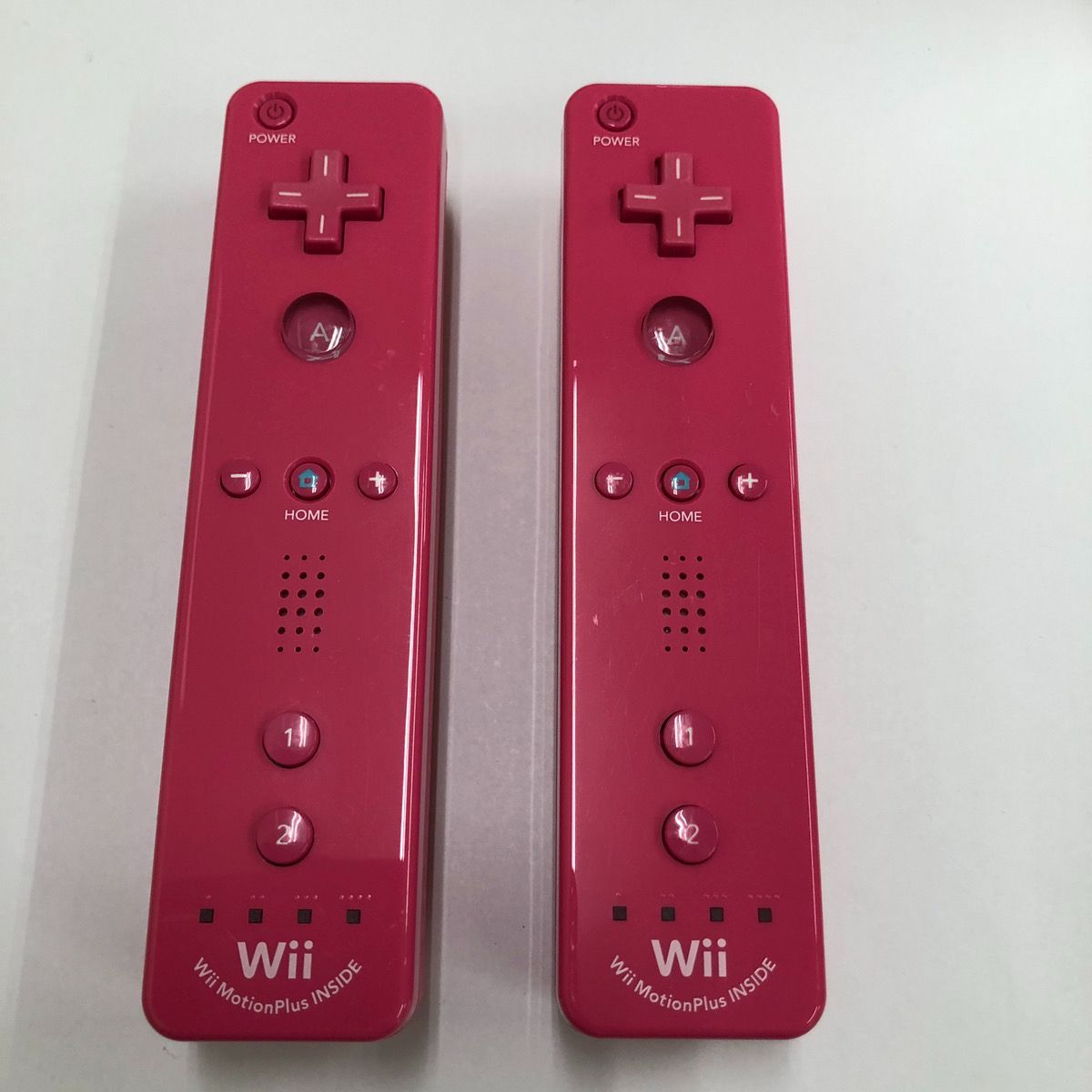 動作確認済】Wiiリモコン プラス ピンク 2個セット ニンテンドー ...