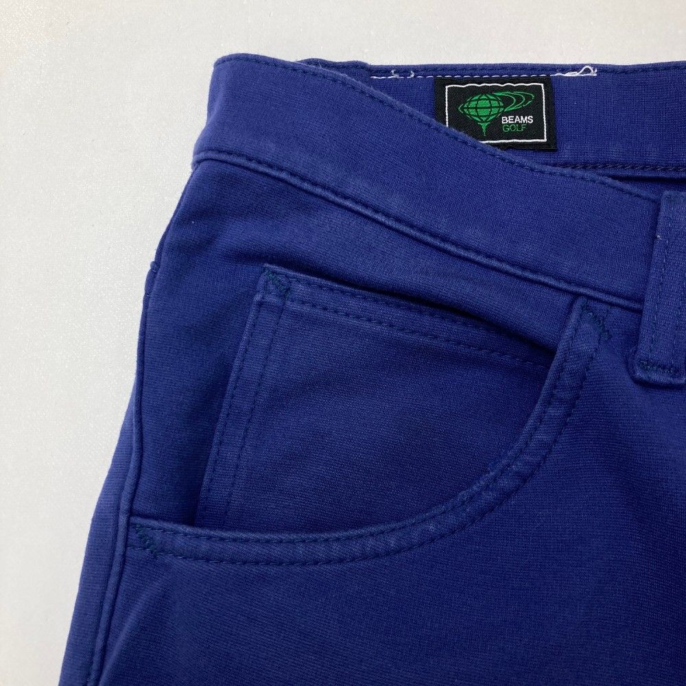 サイズ：L BEAMS GOLF ビームスゴルフ ×Lee ストレッチ ロングパンツ  ブルー系 [240101450654] ゴルフウェア メンズ ストスト サイズ：L BEAMS GOLF ビームスゴルフ ×Lee ストレッチ ロング