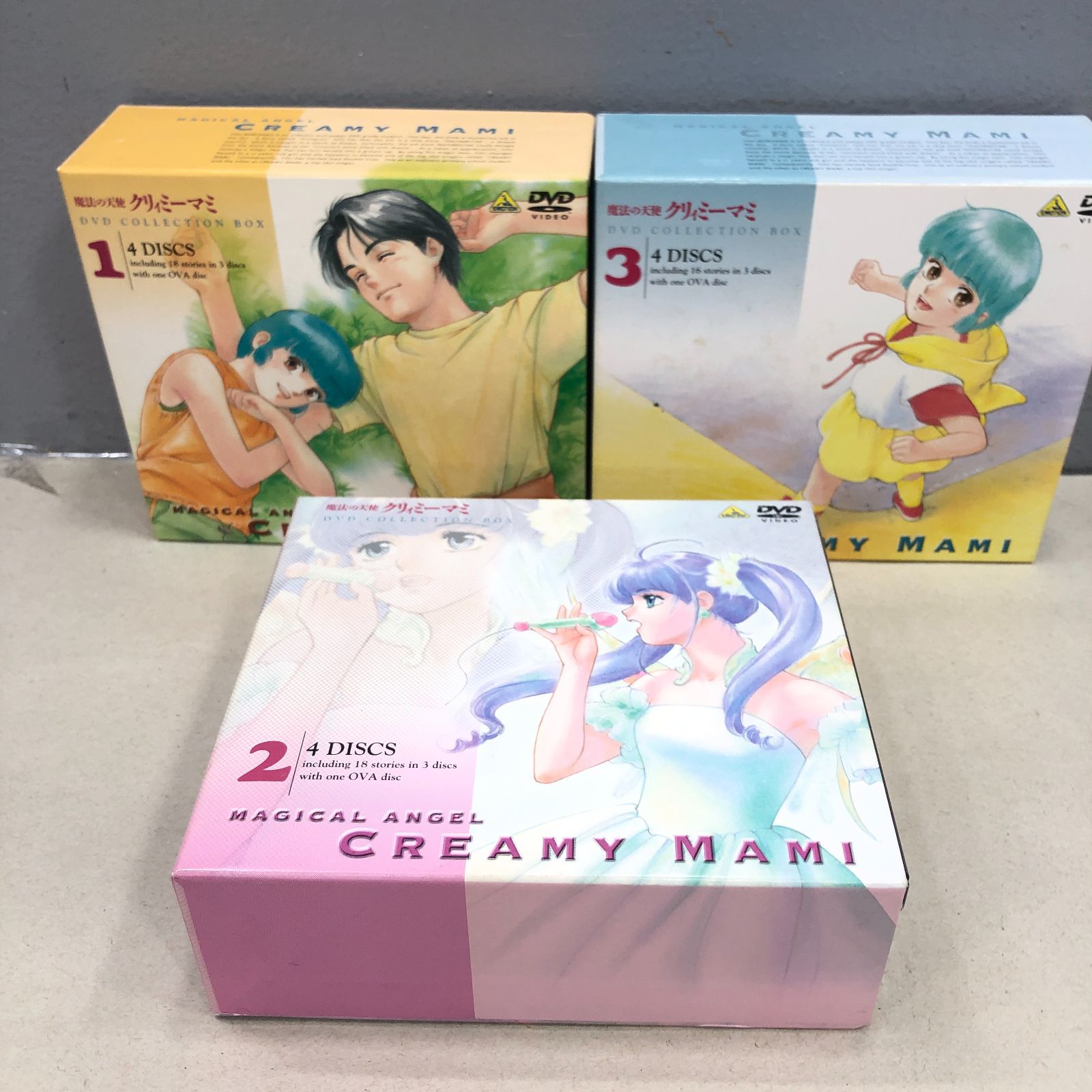魔法の天使 クリィミーマミ DVD COLLECTION BOX 1～3セット - アニメ