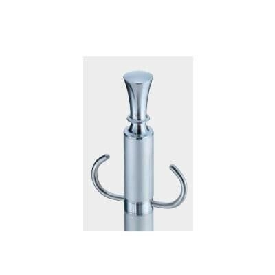 シロクマ フロアパーティションポール クローム ヘアーライン FPP-0204 MARWIL-DEMENAGEMENTS_CH