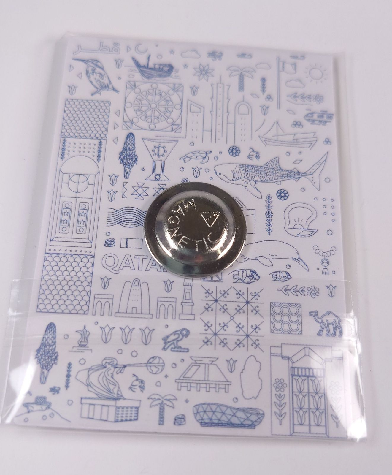 大阪関西万博　カタール　パビリオン　ピンバッジ　マグネットピンズ　セット 大阪万博 カタールパビリオン 限定 マグネットピンバッジ ピンズ