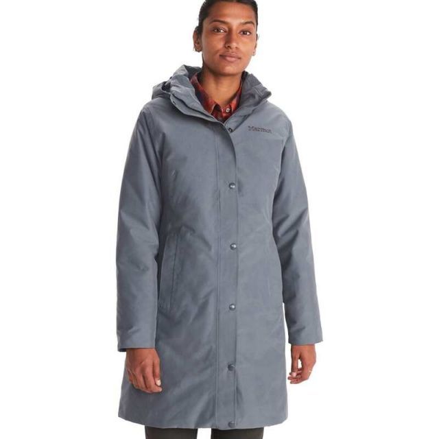 【送料無料】 マーモット レディース ジャケット・ブルゾン アウター Chelsea Down Coat - Women's Steel Onyx
